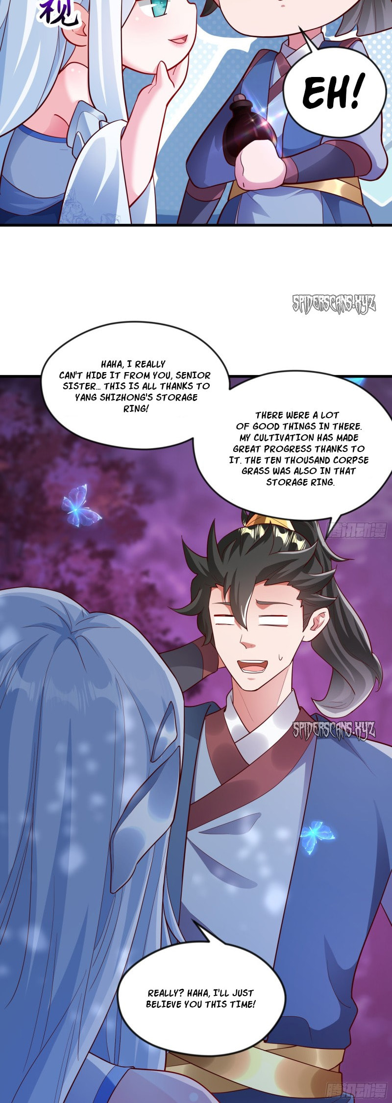 I Scared the Divine Lord as I handed over the Ancient Immortal Pill (Colored) – Chapter 46 page 27