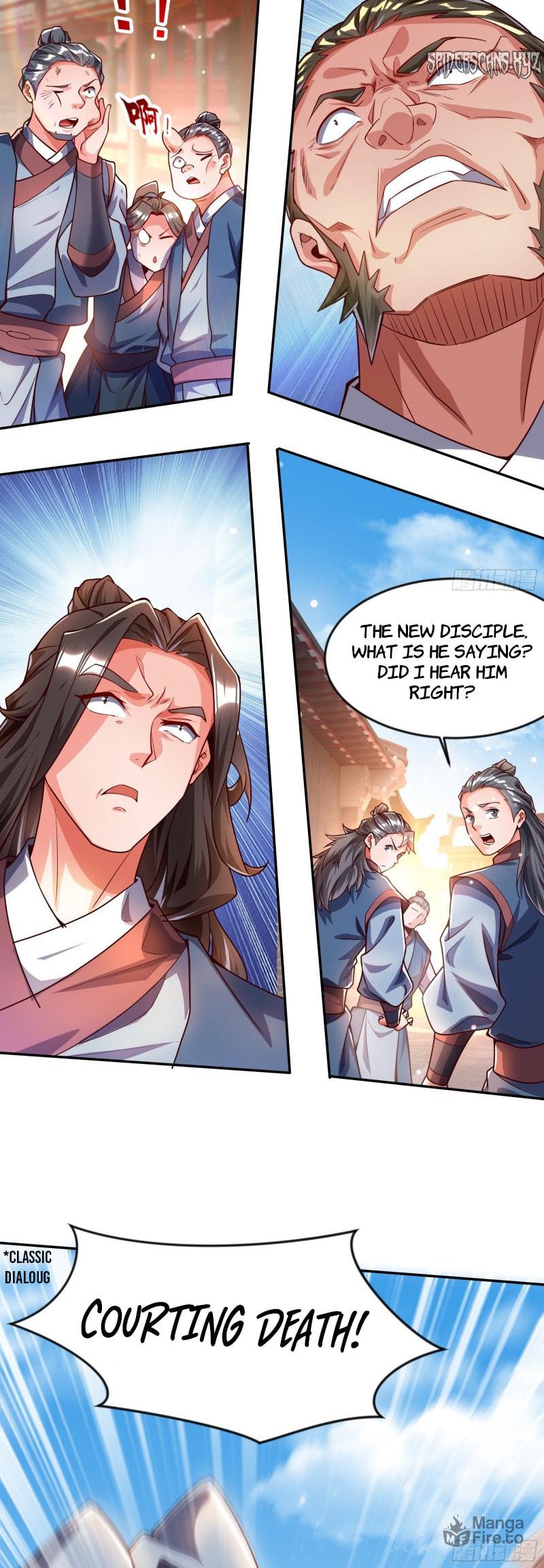 I Scared the Divine Lord as I handed over the Ancient Immortal Pill (Colored) – Chapter 26 page 11